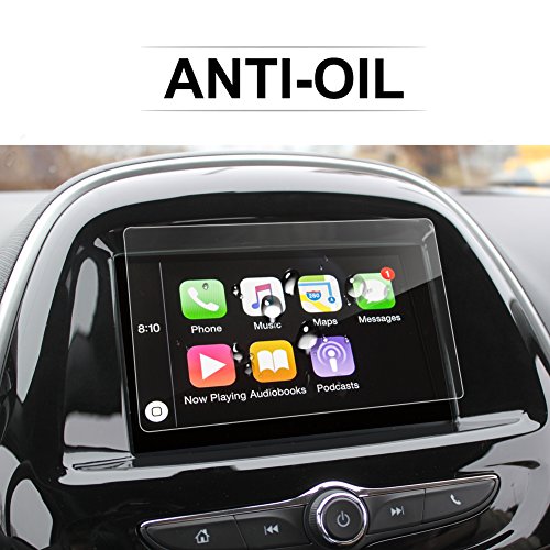 2017 Chevrolet Spark/Sonic MyLink 7-Inch Car Navigation Screen Protector, LFOTPP Clear Tempered Glass Infotainment Display in-Dash Center Touch Screen Protector - Thumbnail 2