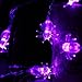 Joomer 20 LED Spider Halloween String Lights, Purple