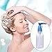 Transparent Travel Bottles Pump Bottle Lotion Dispenser Bottle, 4 Pieces(100 ml)
