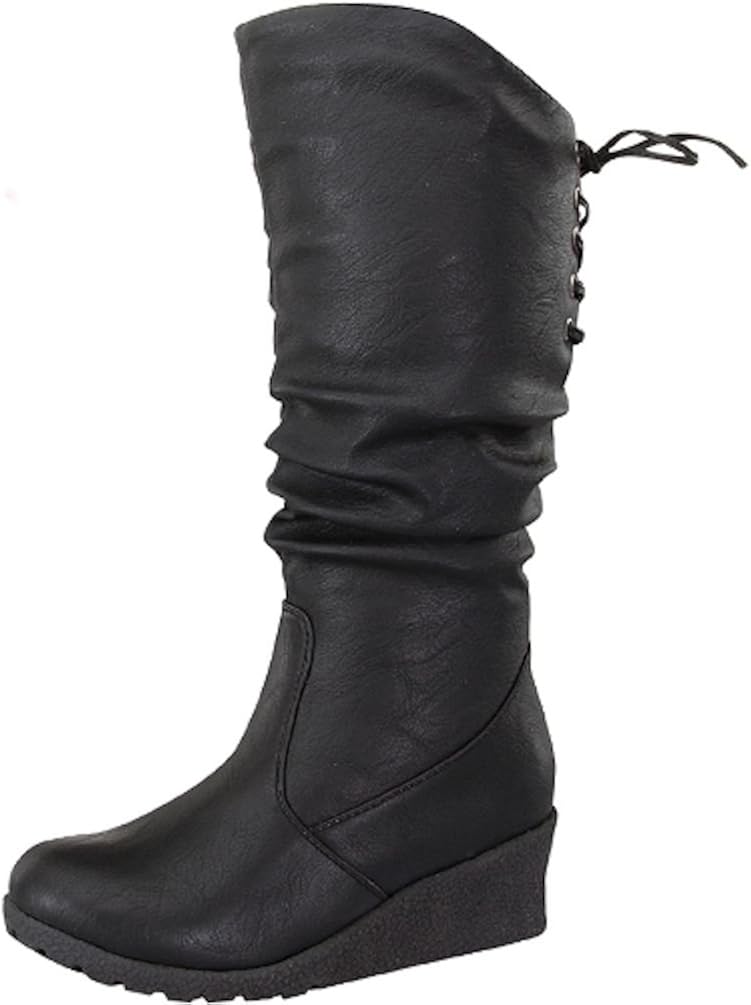 girls wedge boots