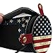 Fintie Protective Case for Amazon Echo (1st Generation) - Premium Vegan Leather Cover Sleeve Skins, US Flag
