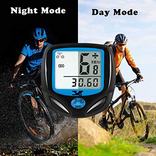 image for DINOKA Bike Speedometer Waterproof Wireless Bicycle Bike Computer and 