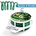Garden Plant Twist Tie Reel, Reusable Plastic Ties, Multi-Use Sturdy Tree Tie Cable with Cutter for Gardening Plants Tree Flower，Home and Office Organization - 328 feet (1 Pack)