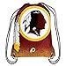 NFL Football Team Logo Drawstring Backpack Bag - Pick Team (Washington Redskins)