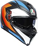 AGV K-5 S Core - Black White Blue - Full Face