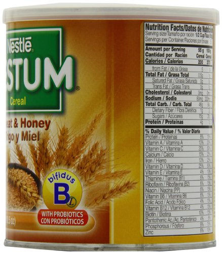 nestle nestum cereal wheat and honey