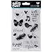 DaySpring Illustrated Faith - Clear Stamps - Feathers - BB1472