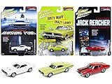 Muscle Cars USA 2017 Release 3 Set of 3 Cars 1/64 by Johnny Lightning JLMC005