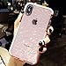 iPhone Xs Max Case, Protective Hybrid Clear Case with Four Corners Shock Absorption, Full Protective Cases Cover Compatible for Apple iPhone Xs Max (2018) - Pink