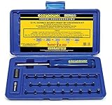 Eazypower 79552 30-Piece Isomax Security Screwdriver and Bit Set, 1/4-inch Hex