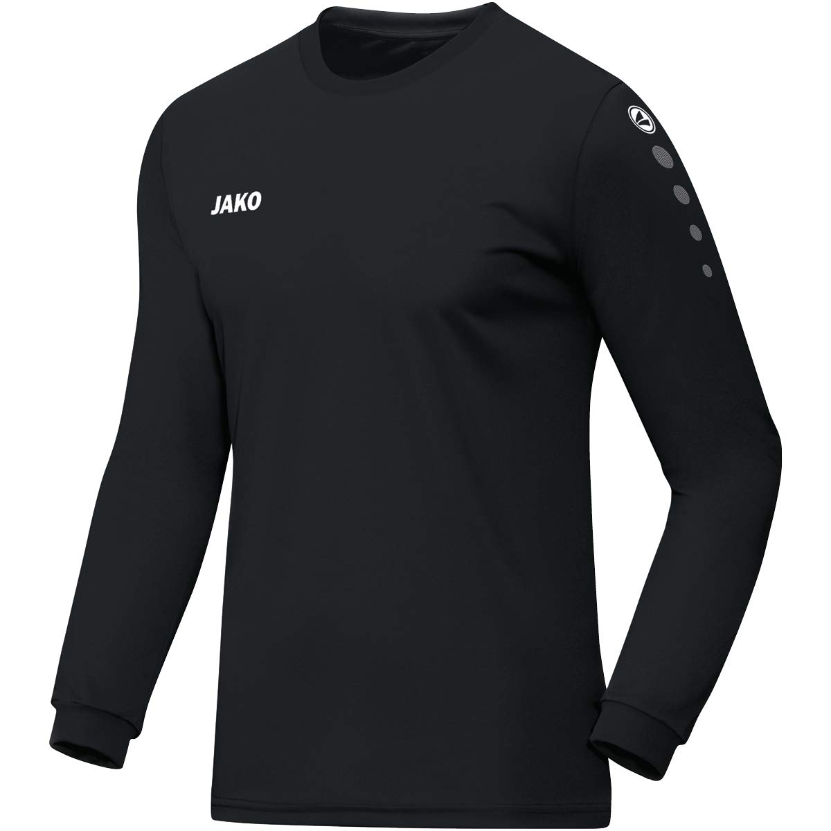 Jako Trikot Team LA, Men's Long Sleeve Football T-Shirt, Black, Small (Manufacturer size: Medium)