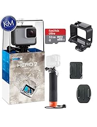 Cámara de acción GoPro Hero 7 (blanco) con un juego de acción esencial