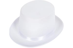 Barelove Black Top Hats Magician Victorian Dress Up Crazy Top Dance Sequence Top Hat Christmas Costume for Men Women Unisex