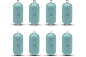 ECOFT Lead Free Fishing Weights Sinkers 80g-1000g Coated Raindrop Weights Bank Sinkers Cylindrical Deep Drop Weights Assorted Sizes Bag Non-Lead Fishing Weights Saltwater for Bottom Fishing