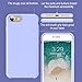 TORRAS [Love Series iPhone SE Case 2nd/ iPhone 7 Case/iPhone 8, Liquid Silicone Gel Rubber Case Soft Microfiber Compatible with iPhone 8/ iPhone 7/ iPhone SE 2nd Generation, Light Blue