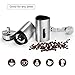 WENFENG Manual Coffee Grinder, Adjustable Ceramic Conical Burr Grinders for Precision Brewing, Stainless Steel Coffee Grinder for Home & Traveling