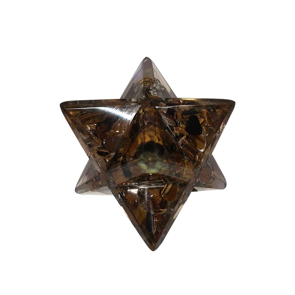 VIE Naturals Merkaba Star, Tiger Eye