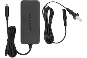 Segway-Ninebot Segway Ninebot Battery Charger for ES2/ES4/E22/ES1L Electric Kick Scooter, 42V 1.7A Power Supply Cord, Multiple Security Protection, UL& CE Certified, Black