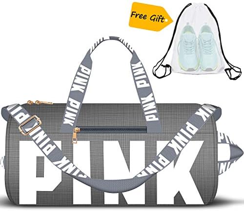 ICEIVY Sport Duffels Bag Printing Portable High Capacity Sports Travel Barrel Shoulder Bag