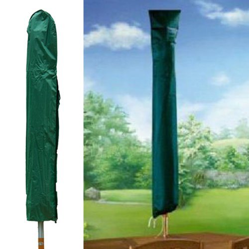We Search You Save Green Parasol Cover 150cm - Strong - Durable - Also be Used for Rotary Airers - Machine Washable - Draw String at Bottom