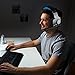 TECKNET USB Gaming Headset, Wired 7.1 Channel Surround Sound USB PC Computer Gaming Headset Over Ear Headphones with Microphone, Volume Control and LED Light