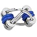SMARTED Flippy Key Chain Fidget toy for Kids Adults Fidgeter Focused Concentrate ADHD Keep Hand Busy Stress 2 Pieces (Blue)