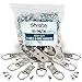 D Ring Picture Hangers With Screws Heavy Duty, Supports Up To 40 Lbs, 2 Hole, (50 Pack) By Shroph