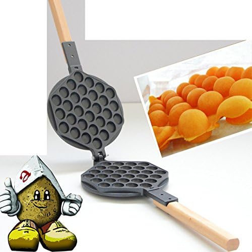 Imagine store Stove Top Nonstick Egg Puff Iron Eggettes Egg Waffle Pan Wafer Egg Makers