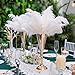 2 Pcs Set Metal Wedding Flower Trumpet Vase Stand, 14 inch Table Decorative Centerpiece Artificial Flower Arrangements for Anniversary Ceremony Party Birthday Event Aisle Home Decoration (Gold)
