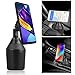 Linkstyle Car Cup Holder Magnetic Phone Mount, Cup Holder Magnetic Phone Car Mount Holder, Adjustable Cup Holder Mount Compatible with iPhone X/Xs Max/ 8 Plus, Samsung Galaxy S10/ S9 /S8/ Note 9