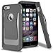 iPhone 6 Case, iPhone 6s Case, CellJoy [SLiM CLiP] Hybrid Case [Built in Belt Clip] [TPU] (Gray) Protective Cover Skin