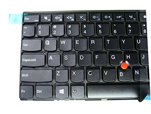 Replacement Keyboard Without Backlit for Lenovo Thinkpad E540 E531 L540 US Layout 4 Fixing Screws on the Back