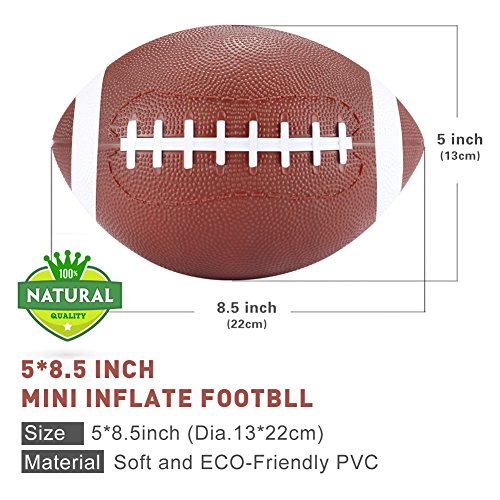 image for YAPASPT YAPA Football for Toddlers Mini Cute American Footballs Handhe