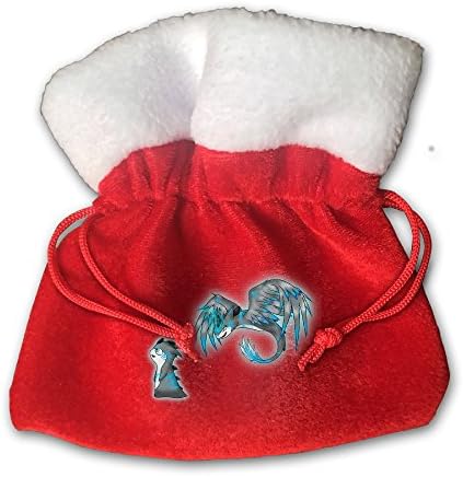 Slugterra Kids Drawstring Christmas Gift Bag Made Of Pleuche And Sponge Velvet For Gingerbread