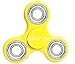 Krazy Spinner Hand Spinner Toy Stress Reducer Ultra Durable High Speed Ceramic Bearing Fidget Finger Toy Guarantee 1+min Spin Time Perfect for ADD ADHD Anxiety Autism And Stress Relief (LEMON Yellow)