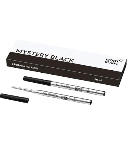 Amazon.com : Montblanc Fineliner Refills (B) Mystery Black 105170