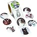 200 Pcs Realistic Cute Cat Stickers Kitten Roll Sticker for School