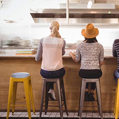 JoyBox-Round-Seat-Cushion-for-Office-Chair-Lower-Back-Pain-Tailbone-Coccyx-Sciatica-Relief-Pure-Memory-Foam-for-Relaxing-Yoga-Meditation-Home-Car-Use-Gray-Green-33-33-4-cm