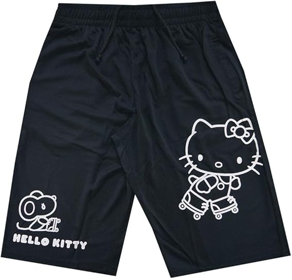 Amazon ハロー キティ ハーフ パンツ メンズ キティちゃん サンリオ グッズ 猫 Hk1492 218so ショートパンツ 通販