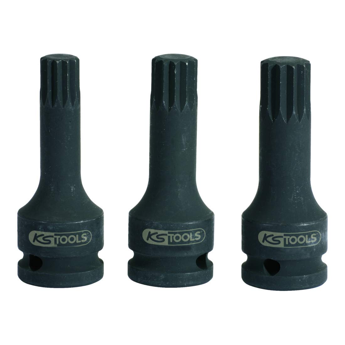 KS Tools 5151172 Kraft XZN Bit Socket, Long, M14, 1/2 "