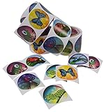 Kangaroo Jumbo Bugs & Insect Sticker Assortment, 500 Insect Stickers