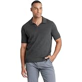 Goodfellow &amp; Co Men's Short Sleeve Johnny Polo Collar Sweater -