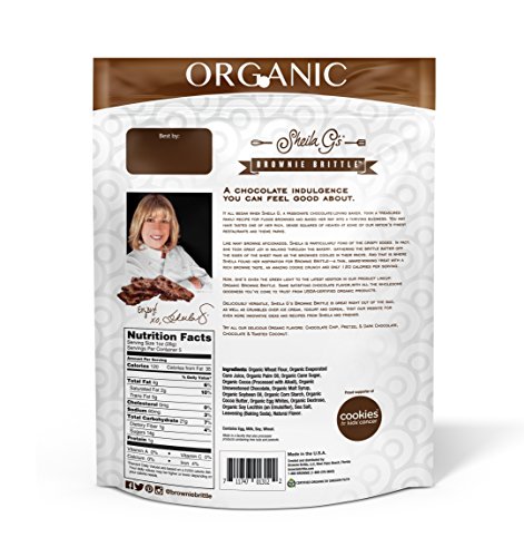 Brownie Brittle Organic Chocolate Chip, 5 Ounce, 6 Count - Thumbnail 2