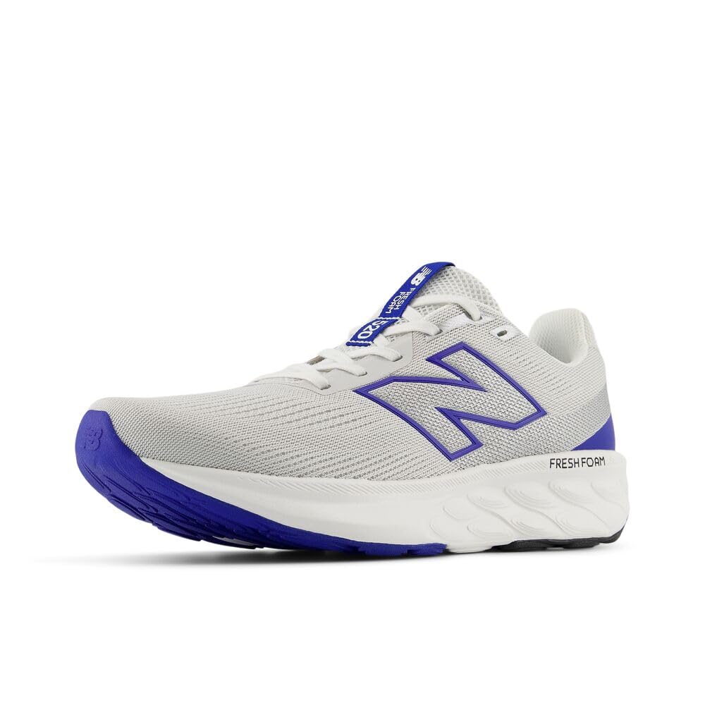 New Balance Men's Fresh Foam 520 V9 Running Shoe, Grey Matter/Reflection/Team Royal, 9 M Image