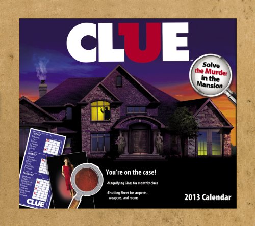 2013 Clue Special Edition Calendar by 
