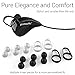 Bluetooth Headphone, Primed4U Bluetooth Earbuds V5.1 Black Wireless Headset with Mic In-Ear AptX Stereo Sweatproof Sports [for Bluetooth Devices 4.x and higher]