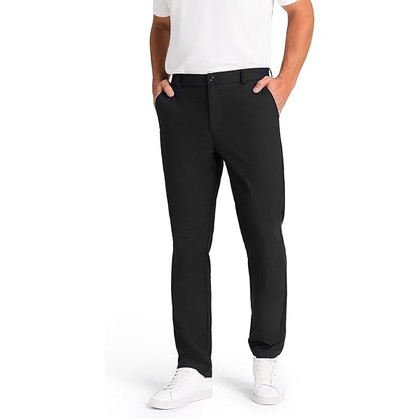 パンツ GOLF LONG PANTS CLASSIC FIT Amazon.com: Libin Men's Golf Pants Classic Fit Flat Front
