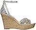 Nine West Women's Joker Synthetic Wedge Sandal