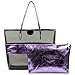 Summer Large Semi Clear Handbags Beach Bags Work Clear Bags for Women
