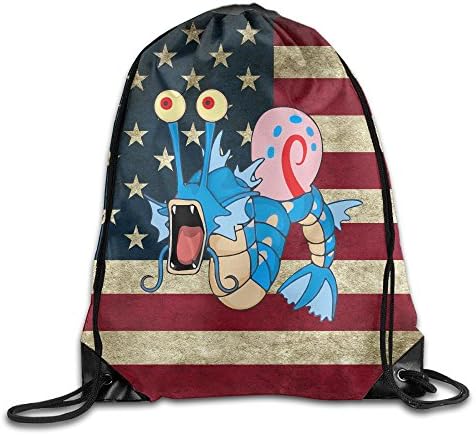 Garydos Gary Pun Spoof Drawstring Bag Drawstring Backpack Size: 17 Inch X 14 Inch